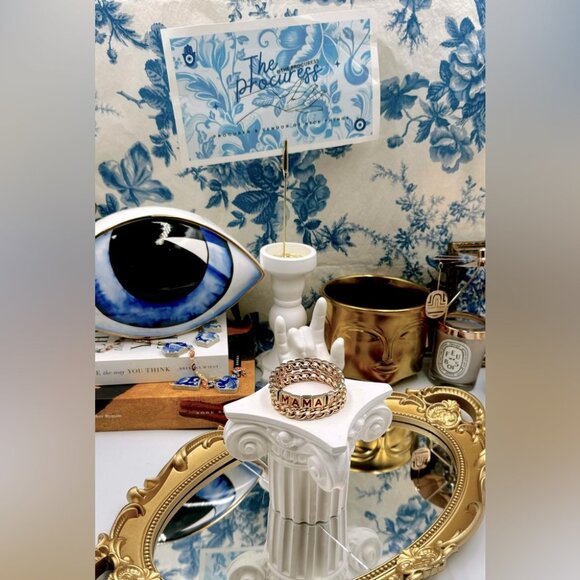 🆕 ROXANNE ASSOULINE 🧿 NWOT The MAMA Link Bracelet Set - Set of 2 Bracelets - Picture 2 of 16